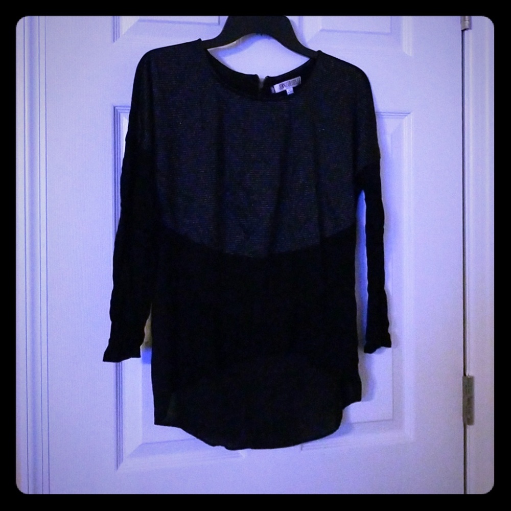 Jennifer Lopez Black shiny Party shirt